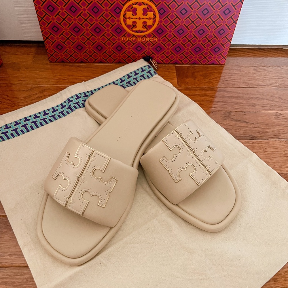 Brand new Tory Burch slides